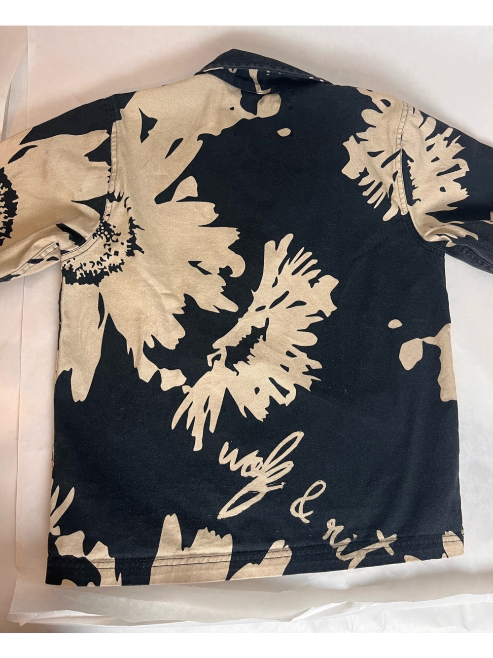 Wolf & Rita Kids Button Down Shacket - Picture 3 of 5